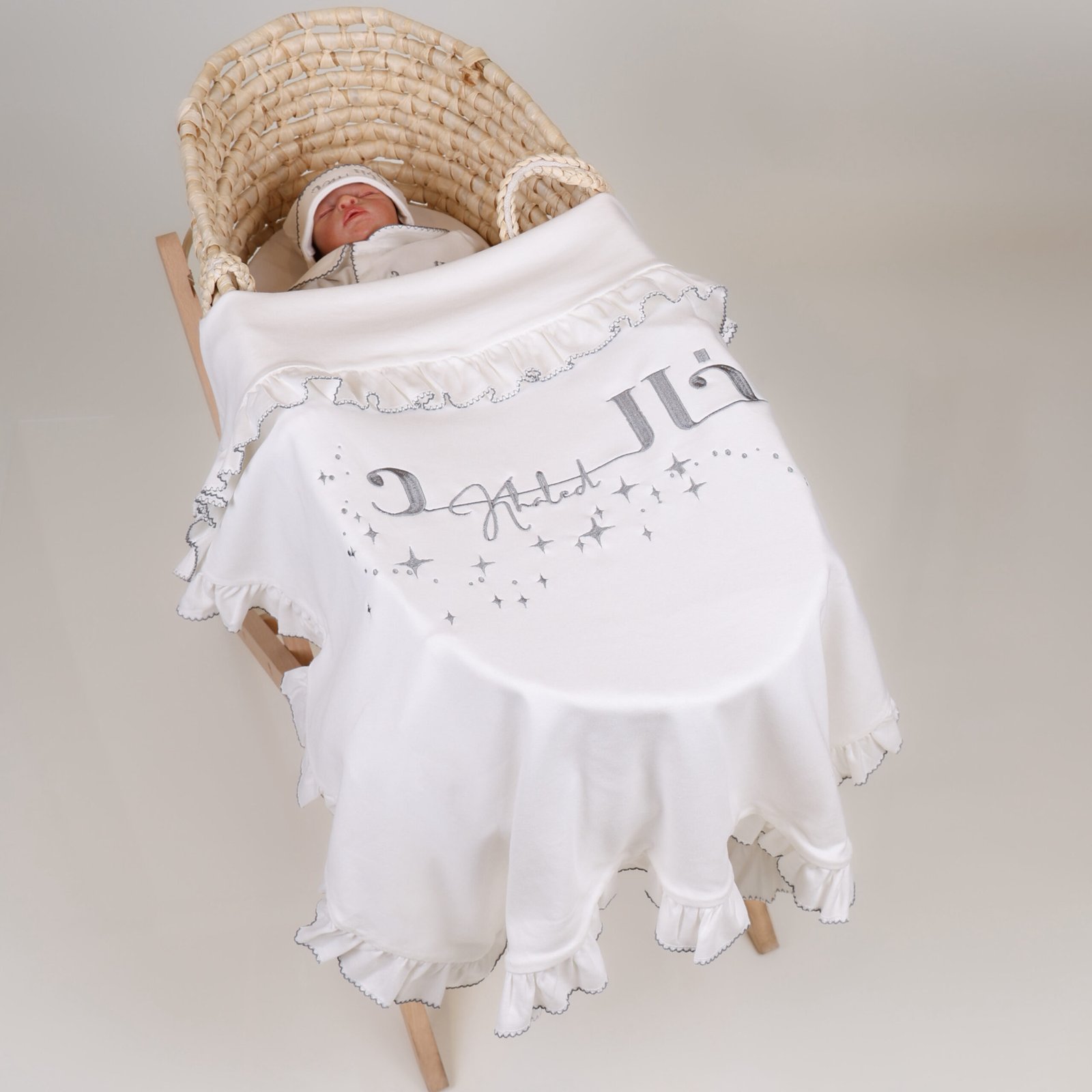 Gray Newborn Set – 5 Pieces - Image 5