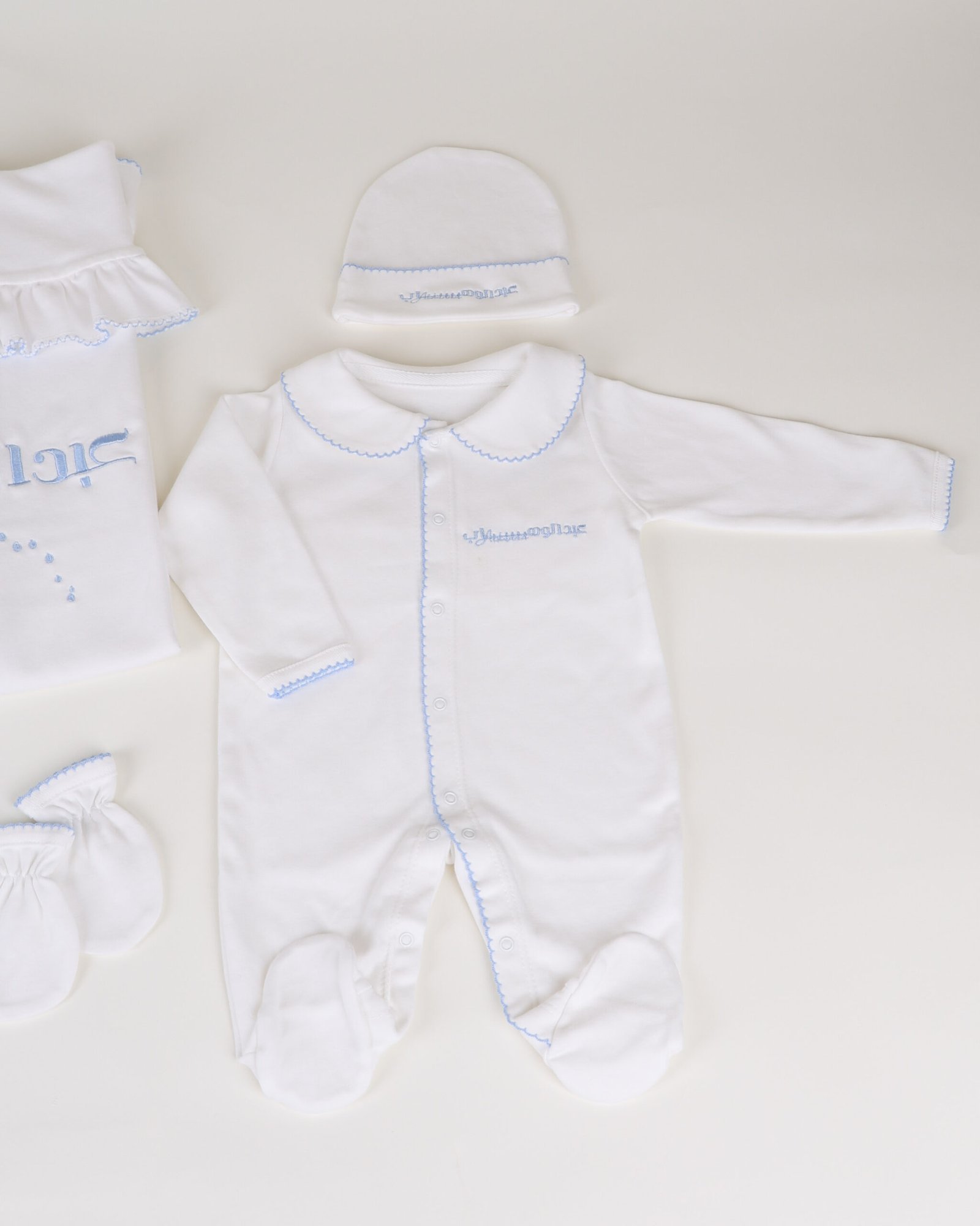 Baby Blue Newborn Set - الصورة 2
